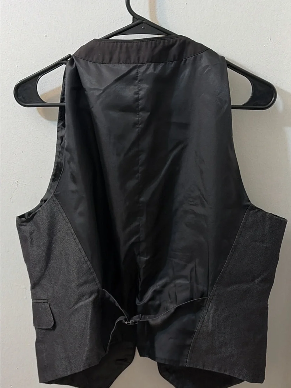 Men's Black Dress Vest - Classic Tailored Waistcoat